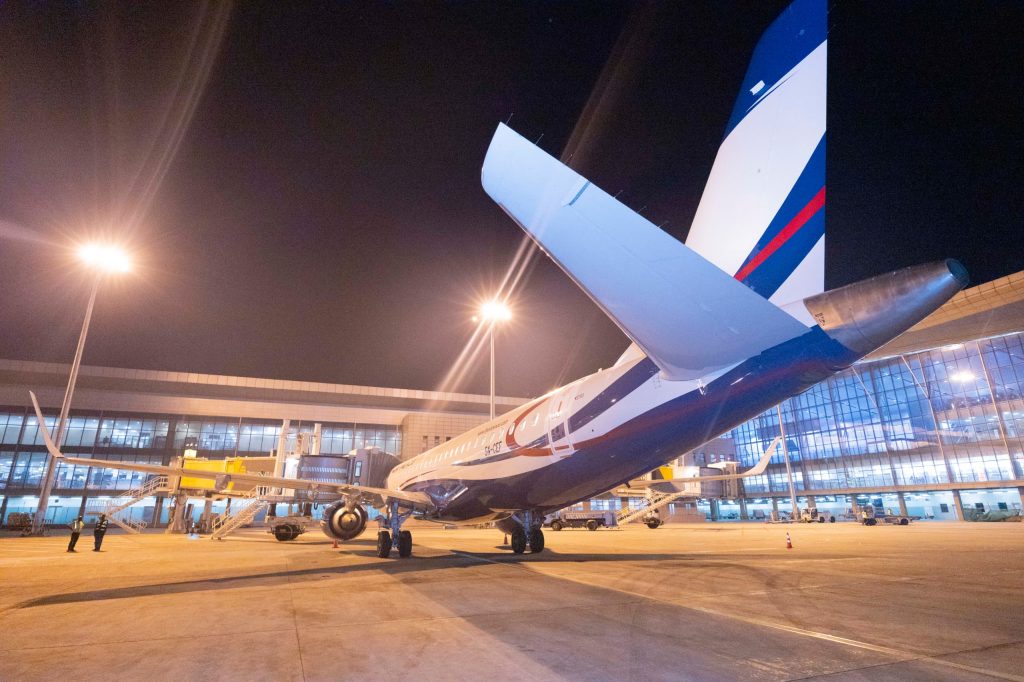 Air Peace Expands Fleet with Arrival of First Embraer 190 Aircraft