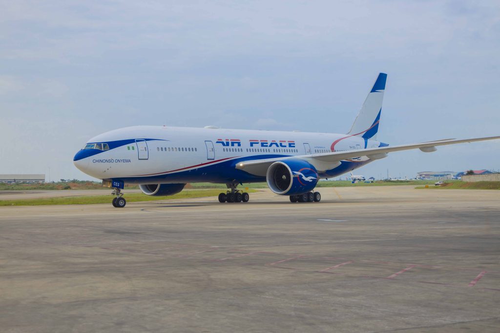 Air Peace Welcomes Fourth Boeing 777 strengthening its Global Expansion