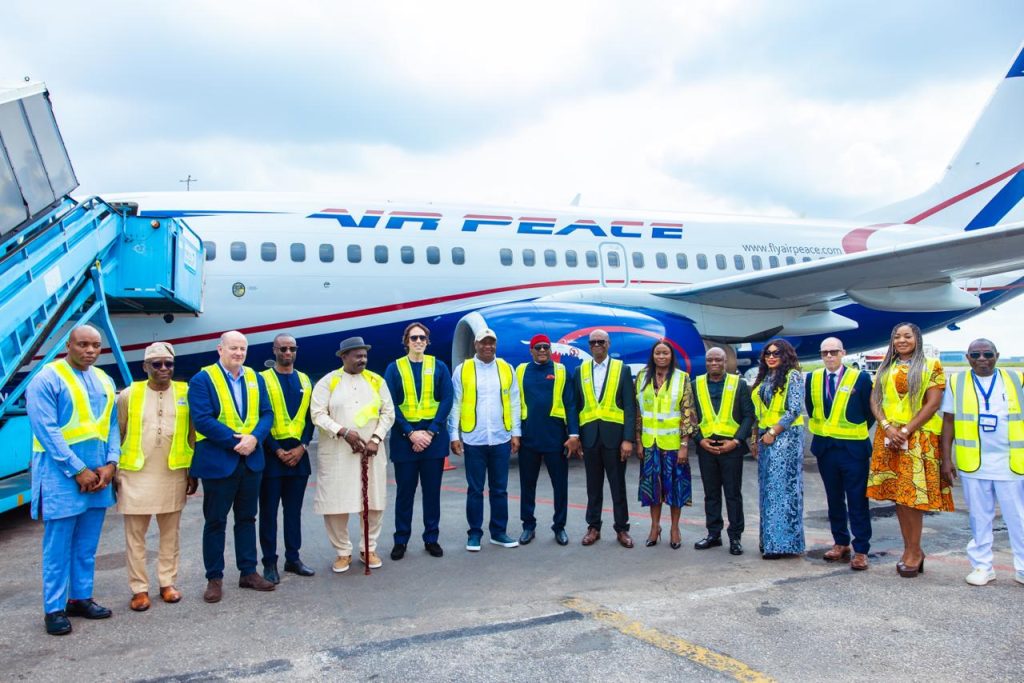 Air Peace Marks Arrival of Dry-Lease Boeing 737-700 NG, a Milestone for Nigerian Aviation.